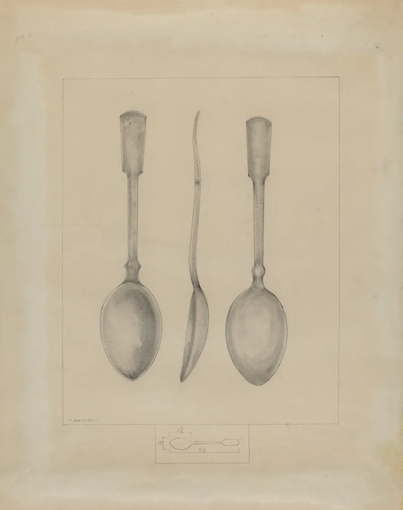 Pewter Spoon 4