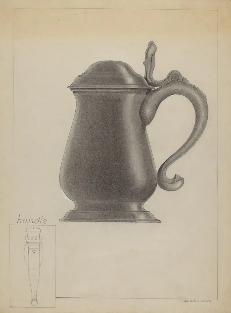 Pewter Tankard