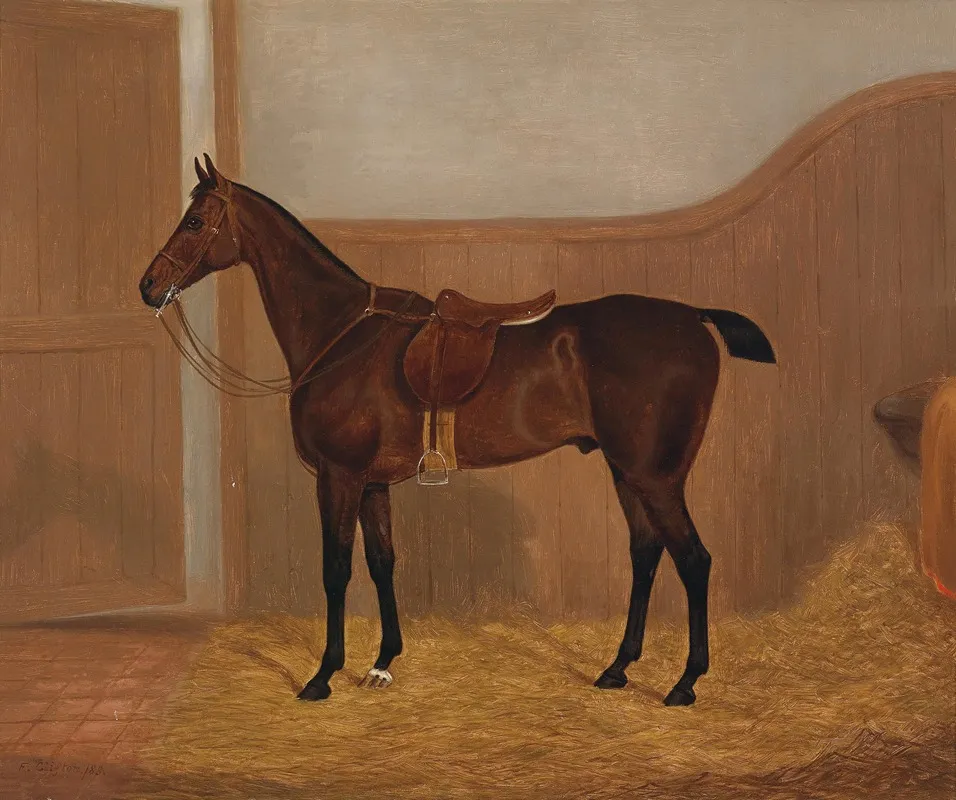 Pferdeportrait 4 Wall Art by F Clifton - High-Resolution Digital Print