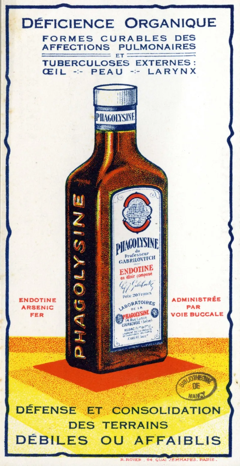 Phagolysine Wall Art by Laboratoire de la Phagolysine - High-Resolution Digital Print