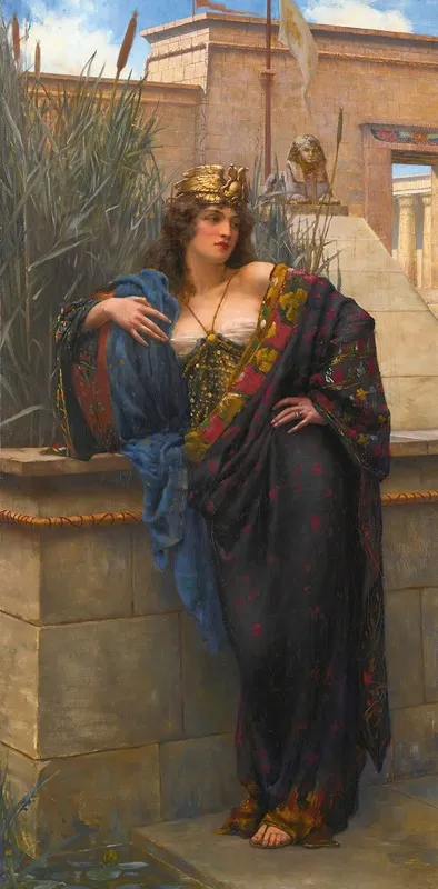 Pharaohs Daughter Wall Art by Reginald Arthur - High-Resolution Digital Print