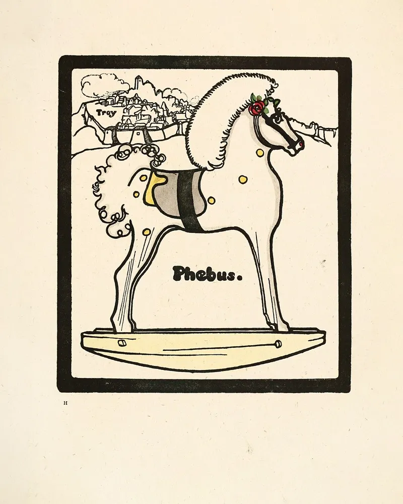 Phebus 3 Wall Art by Edward Gordon Craig - High-Resolution Digital Print