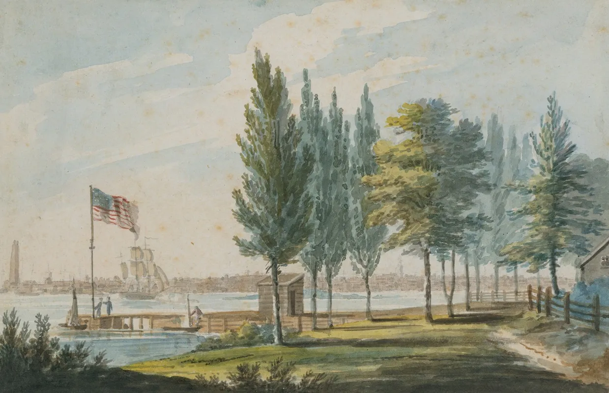 Philadelphia From Across The Delaware River