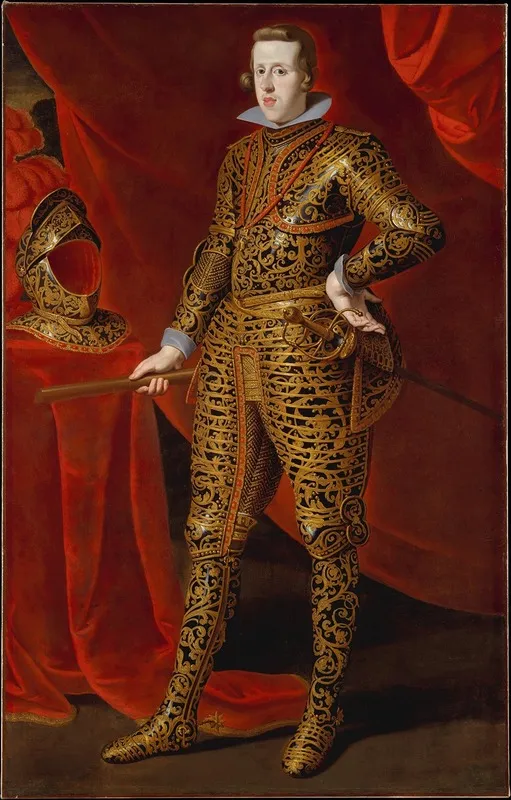 Philip Iv In Parade Armor Wall Art by Gaspar de Crayer - High-Resolution Digital Print