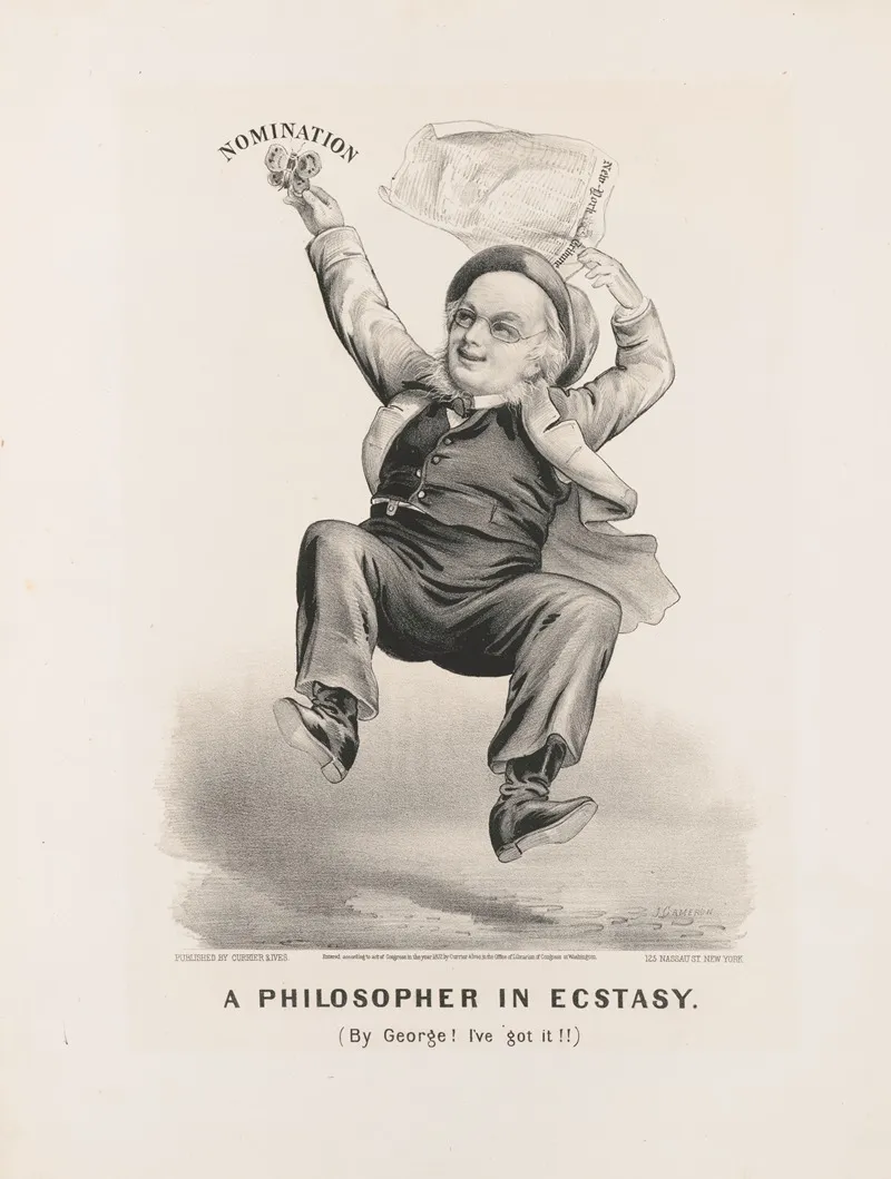 Philosopher In Ecstasy By George Ive Got It 2 Wall Art by John Cameron - High-Resolution Digital Print