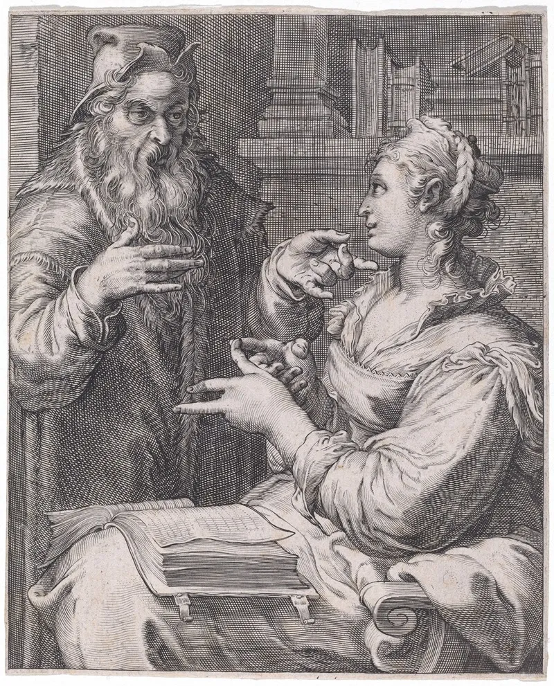 Philosophy Wall Art by Cornelis Jacobsz Drebbel - High-Resolution Digital Print