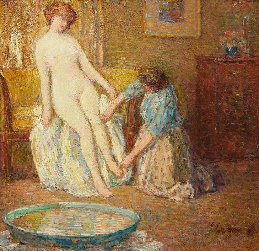 Phyrne Wall Art by Childe Hassam - High-Resolution Digital Print