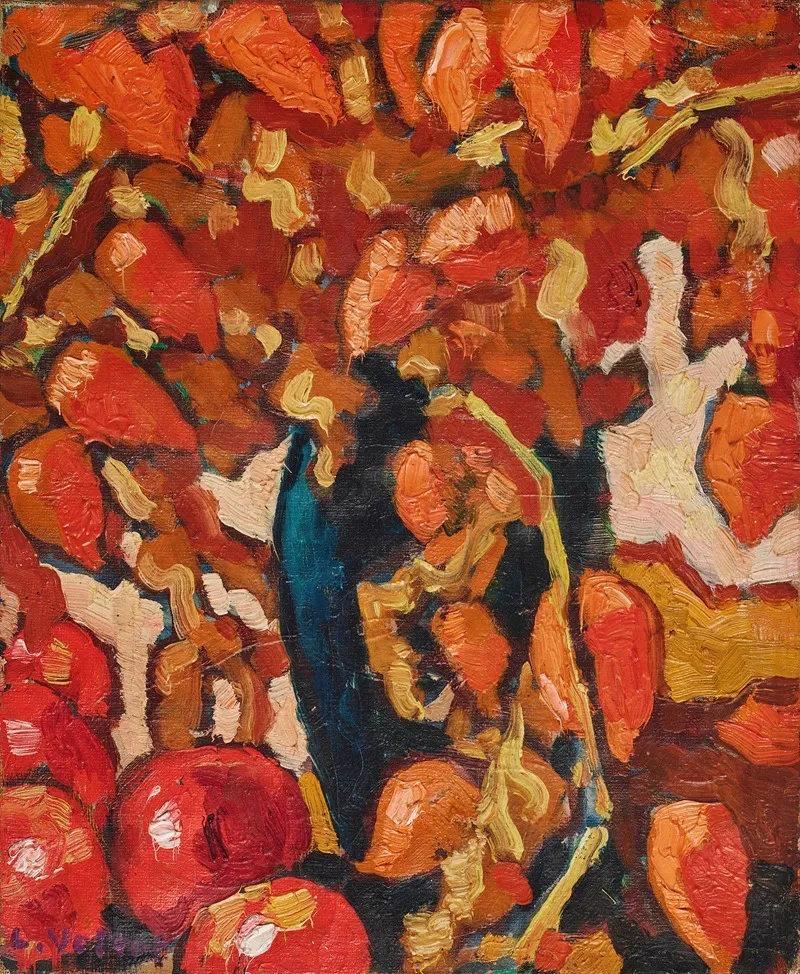Physallis Et Pommes Wall Art by Louis Valtat - High-Resolution Digital Print