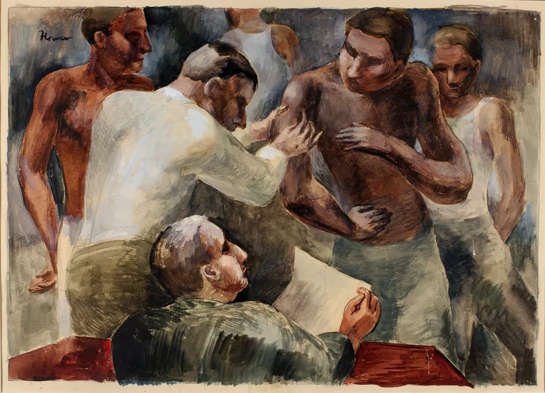 Physical Examination Wall Art by Forrest Flower - High-Resolution Digital Print
