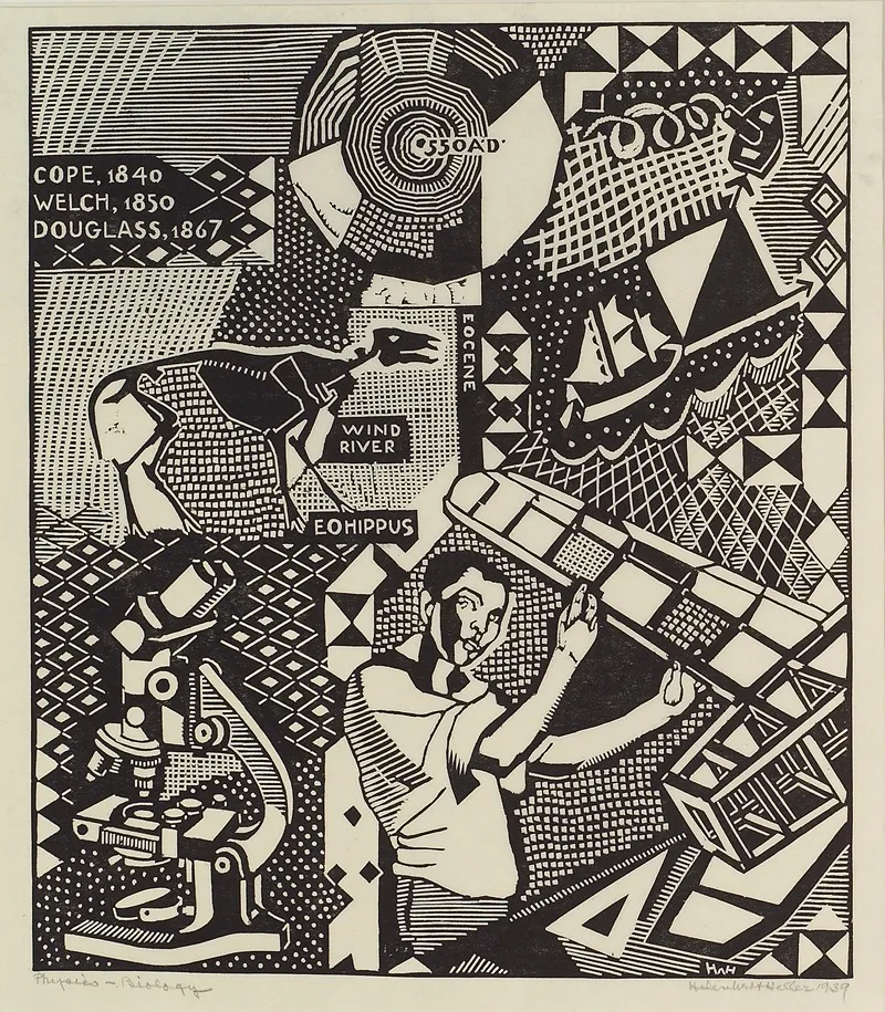 Physics Biology Wall Art by Helen West Heller - High-Resolution Digital Print
