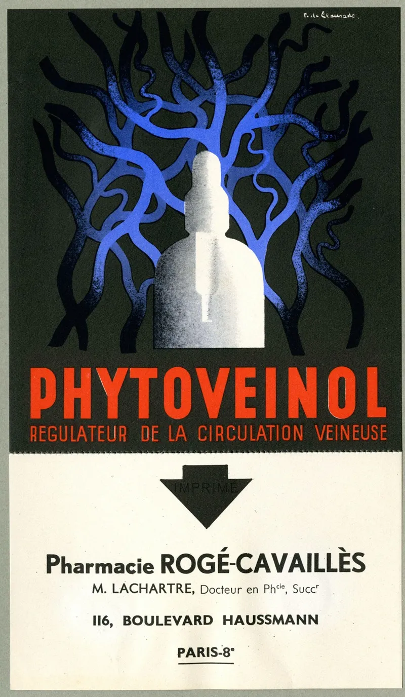 Phytoveinol Wall Art by R. de Teausade - High-Resolution Digital Print