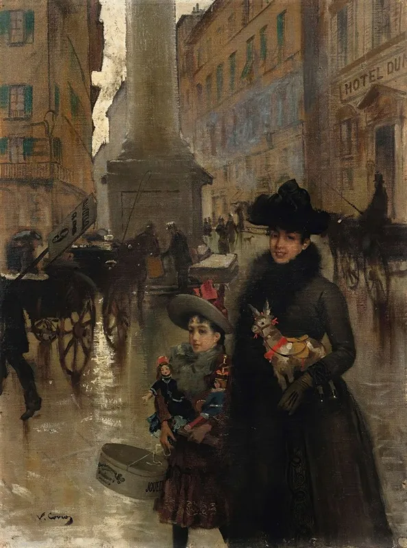 Piazza Santa Trinita Florence