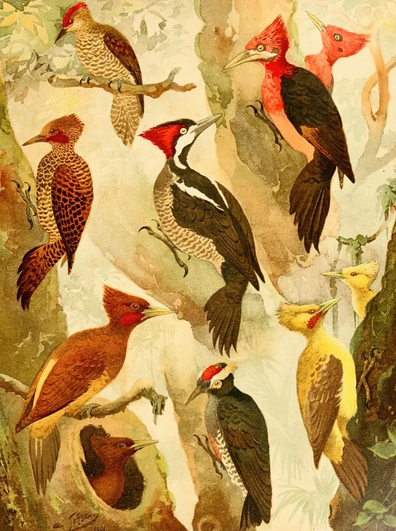 Picapaus Jpecu Wall Art by Emil August Göldi - High-Resolution Digital Print