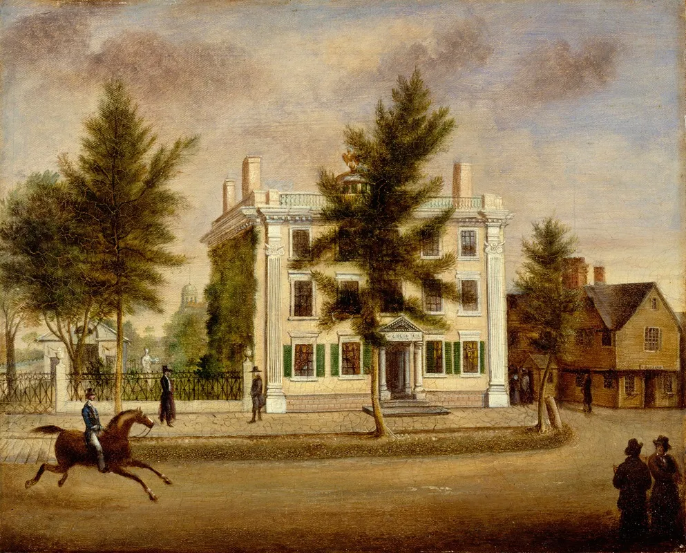Pickman Derby House 70 Washington Street Salem Massachusetts Wall Art by Mary Jane Derby - High-Resolution Digital Print