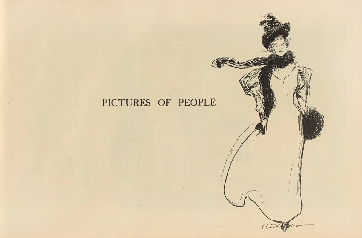 Pictures Of People Wall Art by Charles Dana Gibson - High-Resolution Digital Print