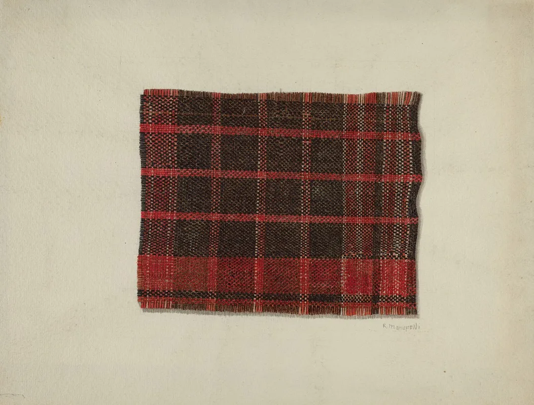 Piece Of Wool Plaid