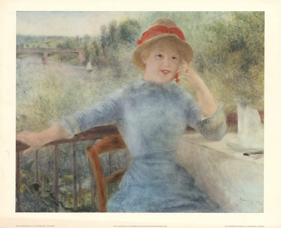 Pierre August Renoir A La Grenouillere