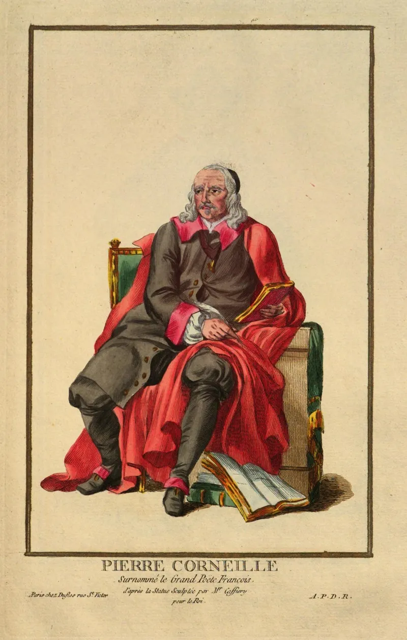 Pierre Corneille Wall Art by Pierre Duflos - High-Resolution Digital Print