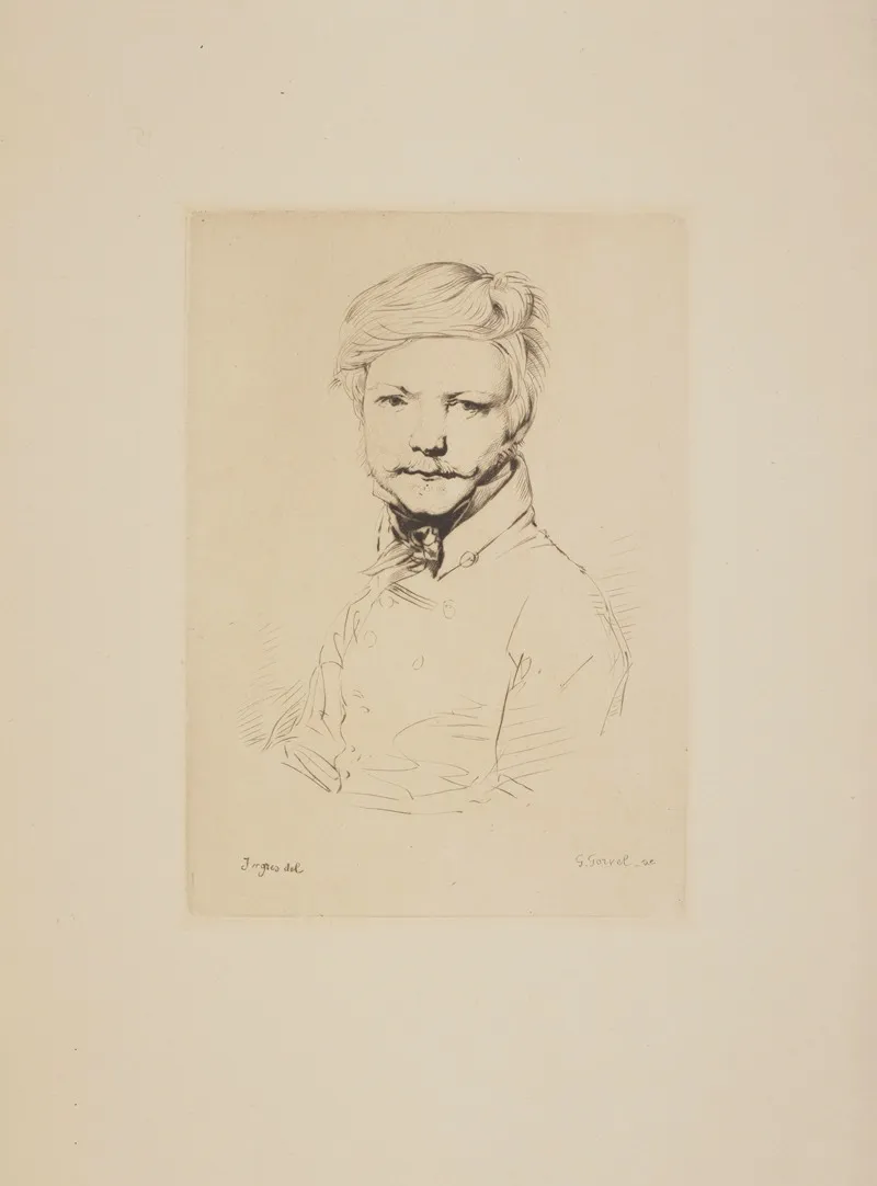 Pierre Jean David Dangers 1788 1856 Wall Art by Georges Gorvel - High-Resolution Digital Print