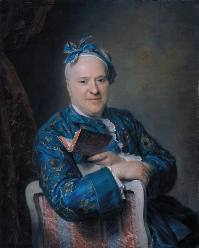 Pierre Louis Laideguive Wall Art by Maurice-Quentin de La Tour - High-Resolution Digital Print