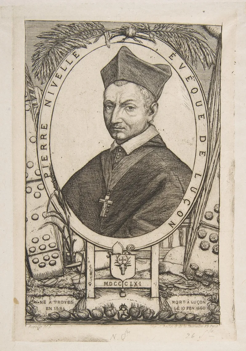 Pierre Nivelle Bishop Of Lucon After Lasne