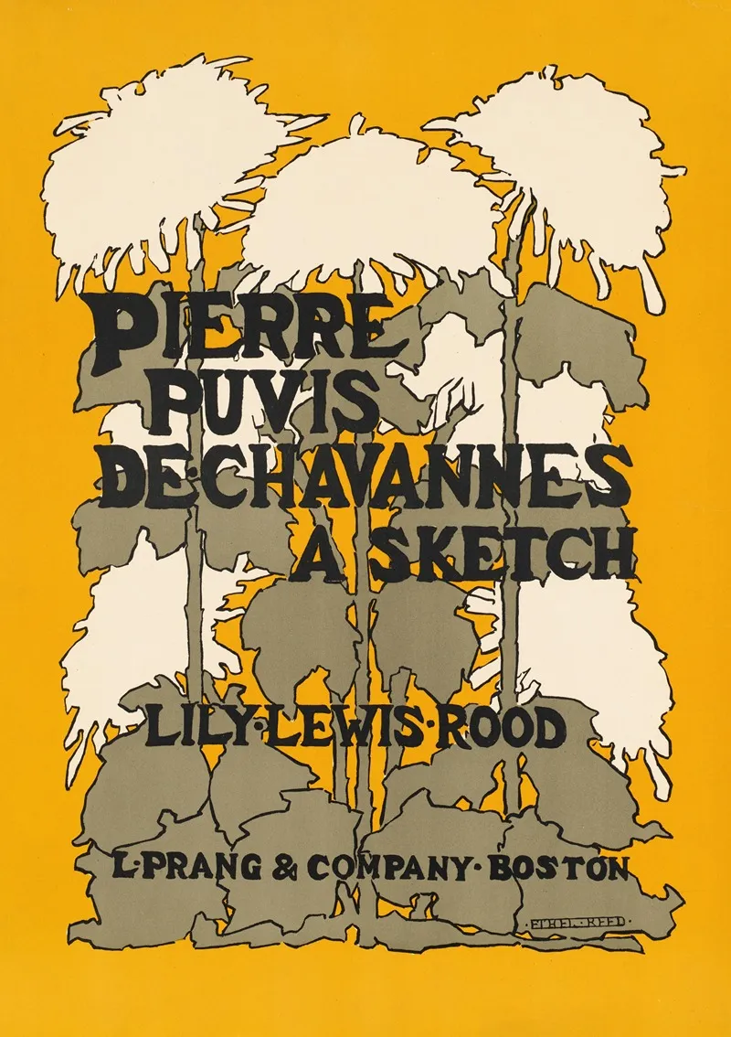 Pierre Puvis De Chavannes A Sketch Lily Lewis Rood