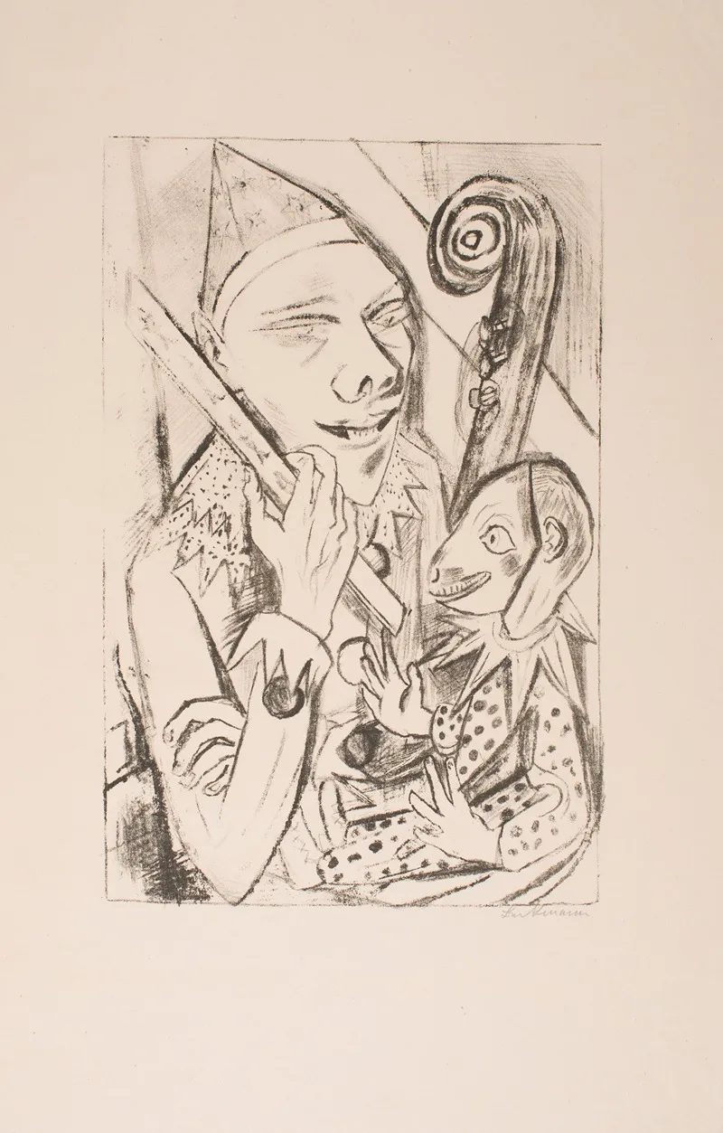 Pierrot And Mask