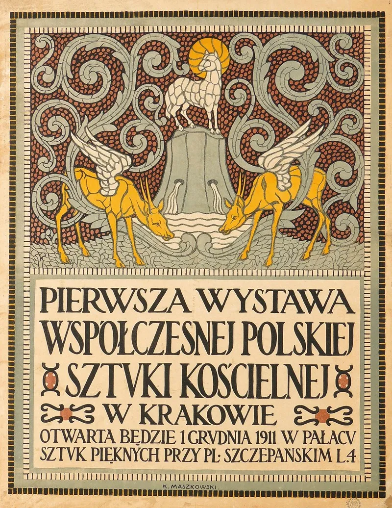 Pierwsza Wystawa Wspolczesnej Polskiej Sztuki Koscielnej W Krakowie