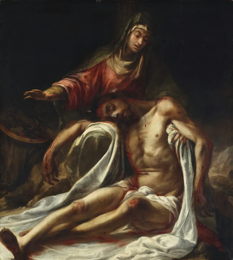 Pieta 20 Wall Art by Juan de Valdés Leal - High-Resolution Digital Print