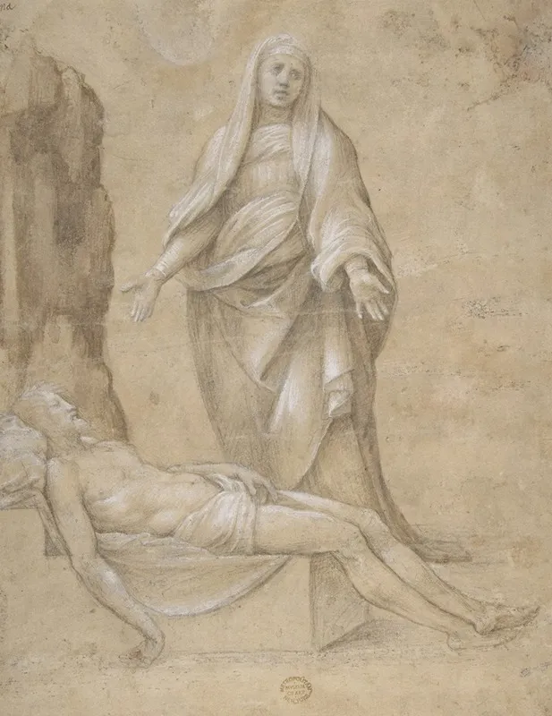 Pieta 22 Wall Art by After Raphael - High-Resolution Digital Print