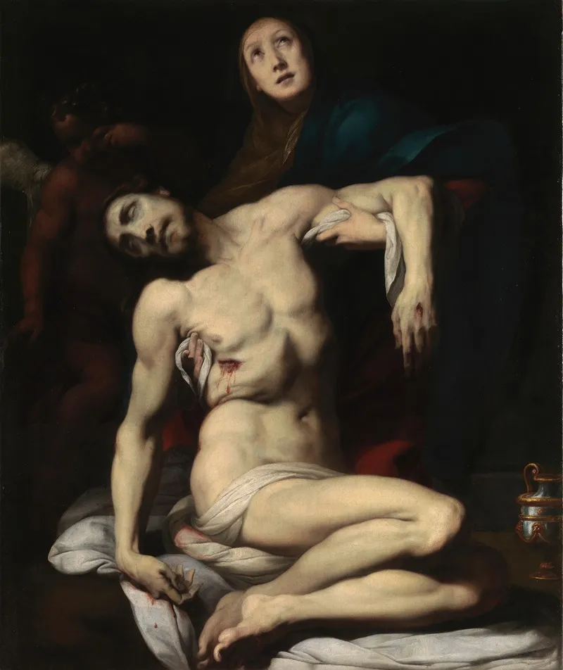 Pieta 25 Wall Art by Daniele Crespi - High-Resolution Digital Print