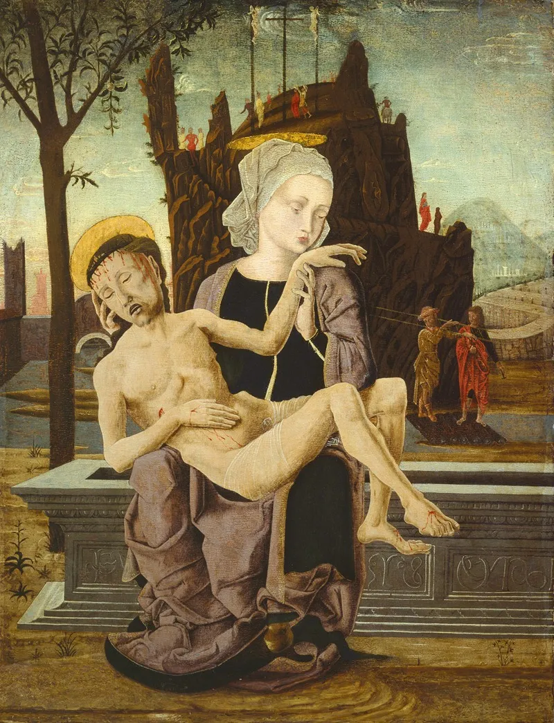 Pieta 26 Wall Art by After Cosimo Tura - High-Resolution Digital Print