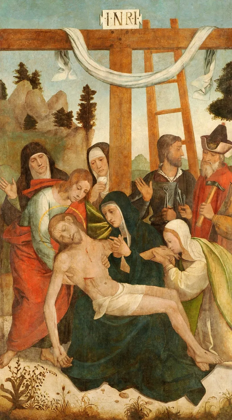 Pieta 29 Wall Art by Juan de Borgoña - High-Resolution Digital Print