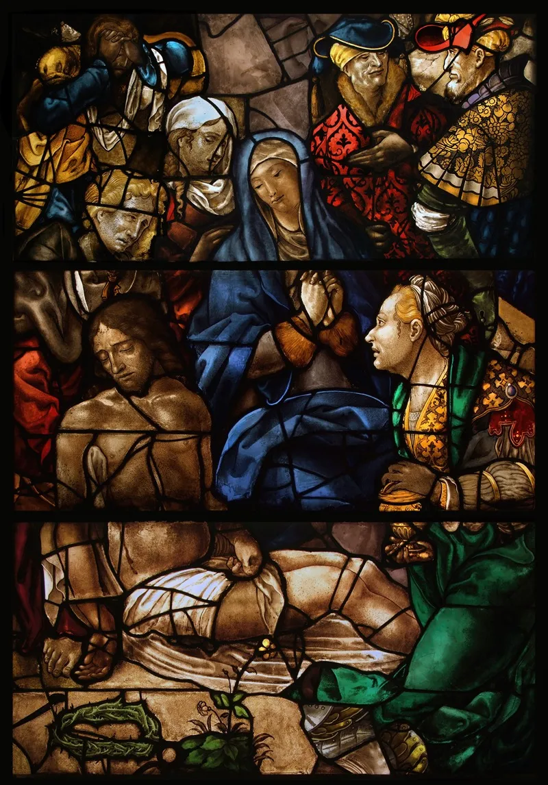 Pieta 36 Wall Art by Jean Chastellain - High-Resolution Digital Print