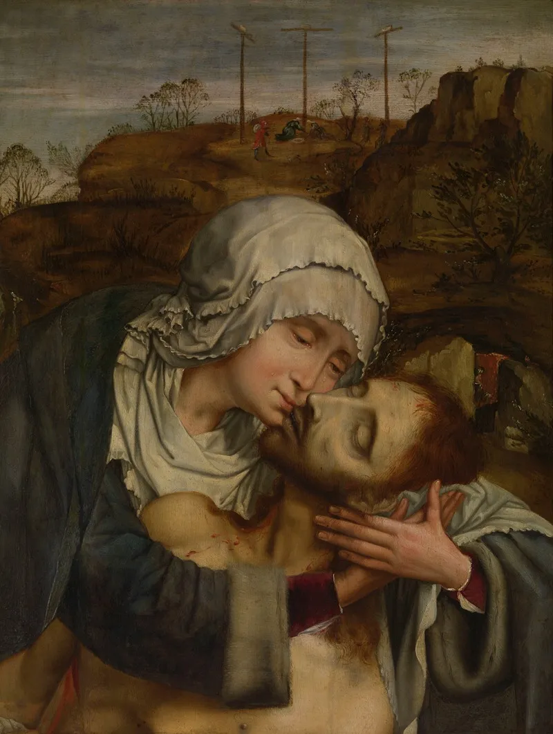 Pieta 38 Wall Art by Quentin Massys - High-Resolution Digital Print