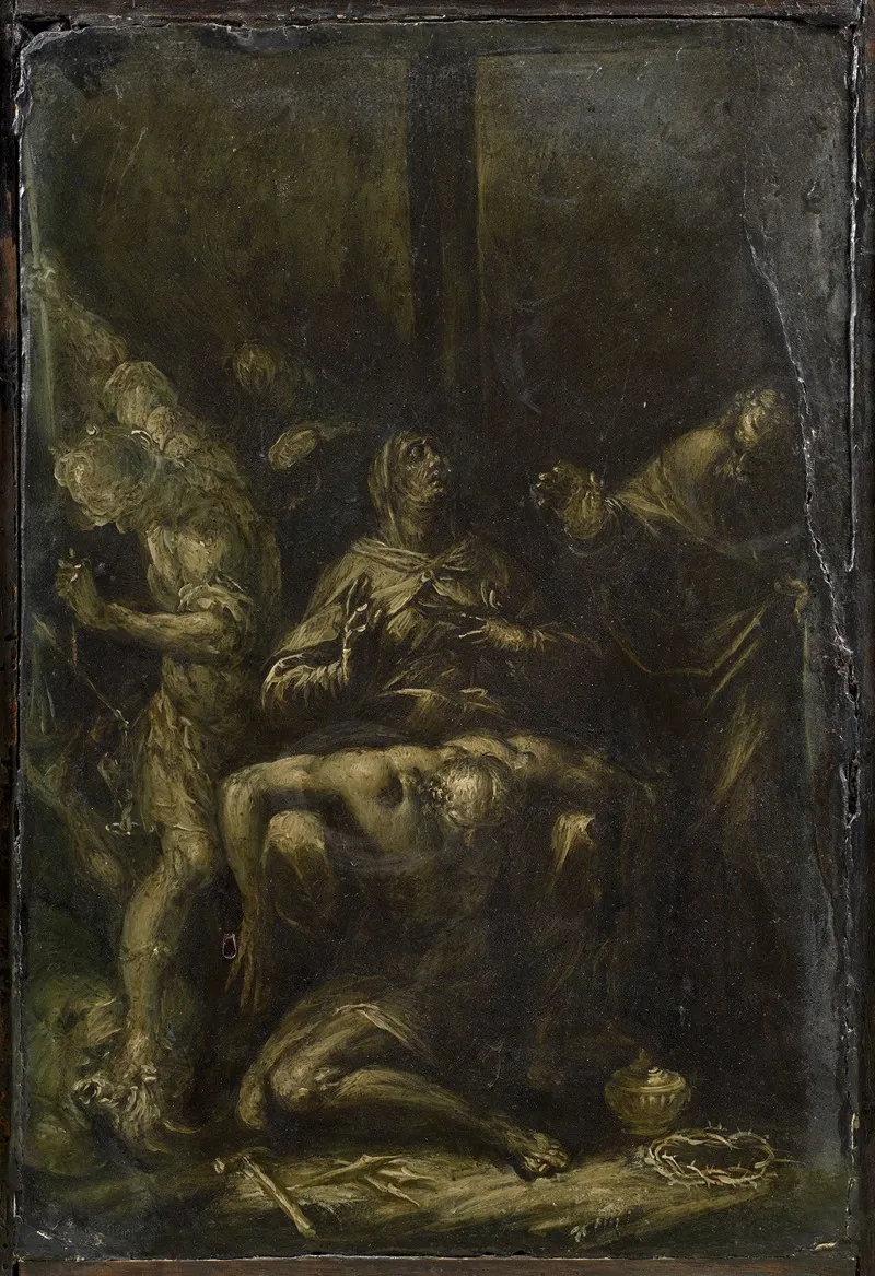 Pieta 56 Wall Art by Isidoro Bianchi - High-Resolution Digital Print
