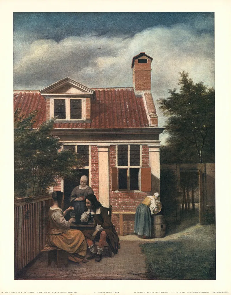 Pieter De Hooch The Small Country House