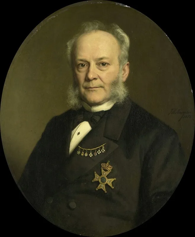 Pieter Mijer 1812 81 Gouverneur Generaal Van Nederlands Oost Indie Wall Art by Johan Heinrich Neuman - High-Resolution Digital Print