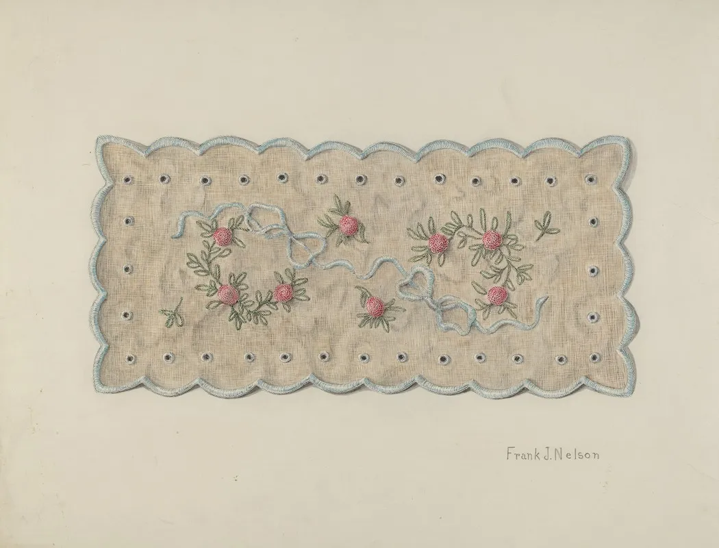 Pin Cushion Doily