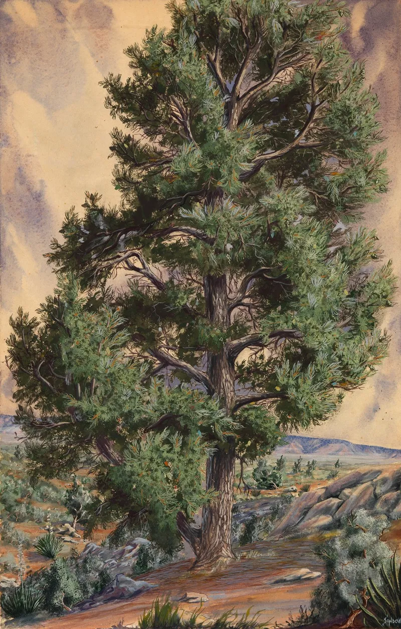 Pine Tree 3 Wall Art by Sandow - High-Resolution Digital Print