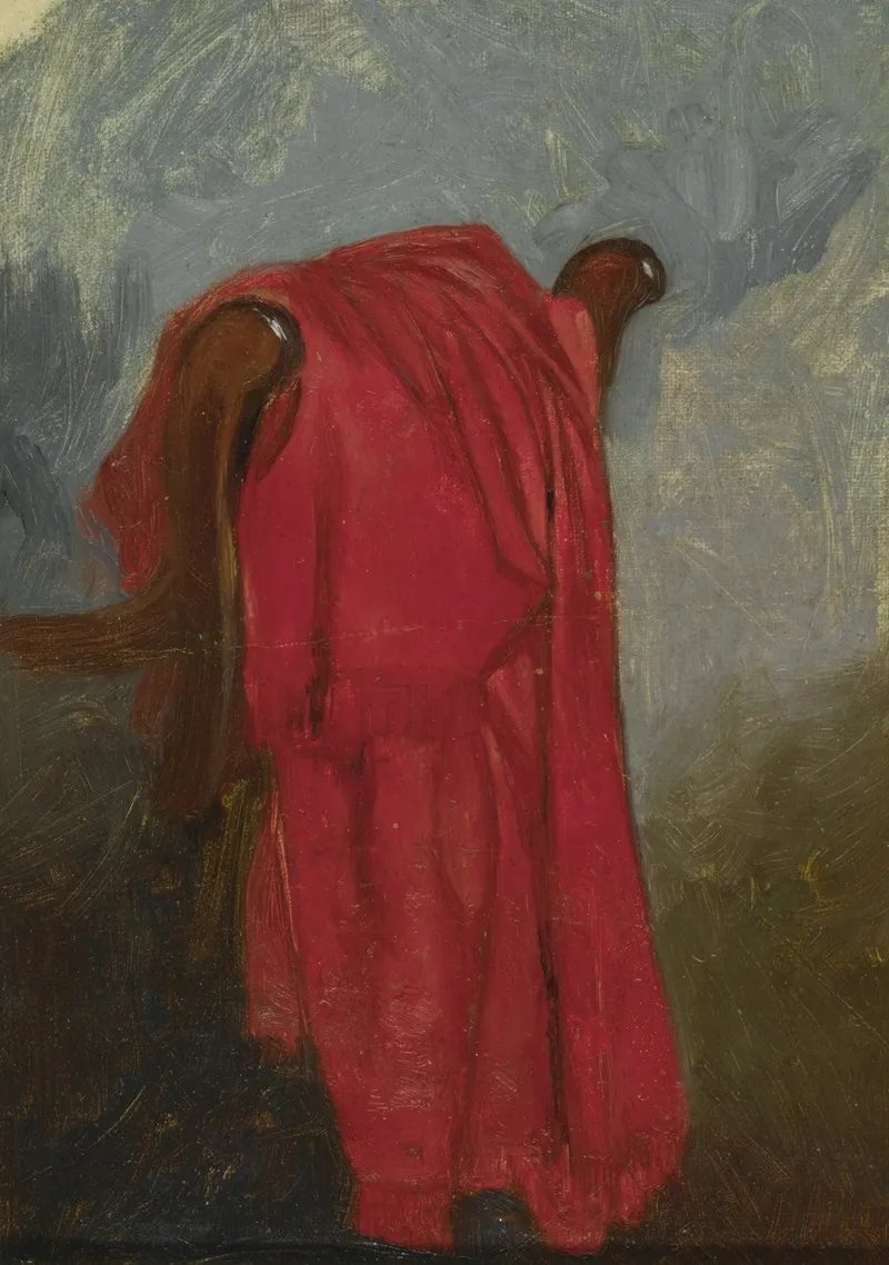 Pink Coat Wall Art by Charles Rowbotham - High-Resolution Digital Print