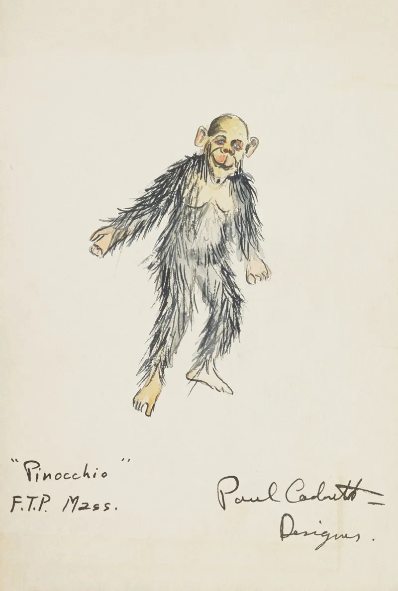 Pinocchio Ape Costume Wall Art by Paul Cadorette - High-Resolution Digital Print