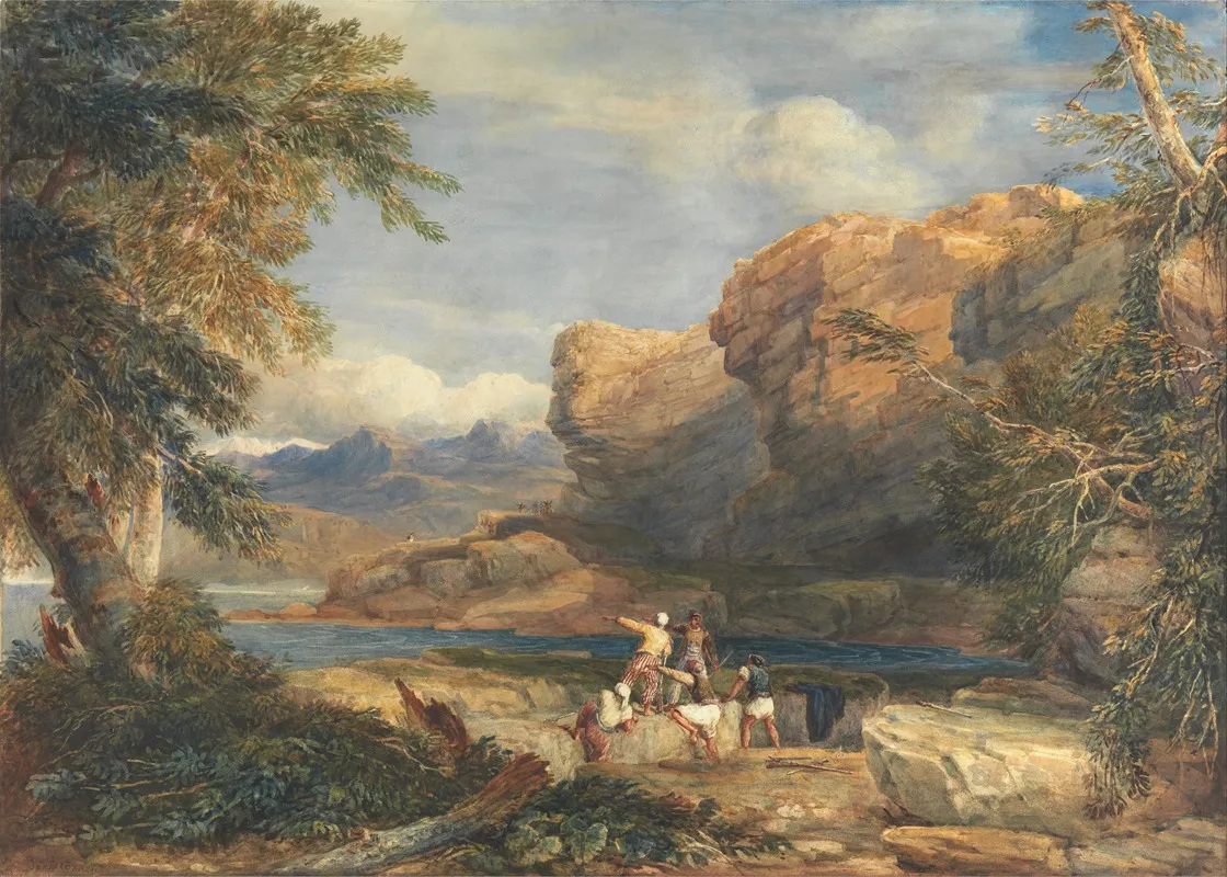 Pirates Isle Wall Art by David Cox - High-Resolution Digital Print