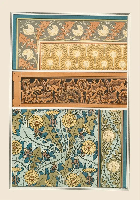 Pissenlit 2 Wall Art by Maurice Pillard Verneuil - High-Resolution Digital Print