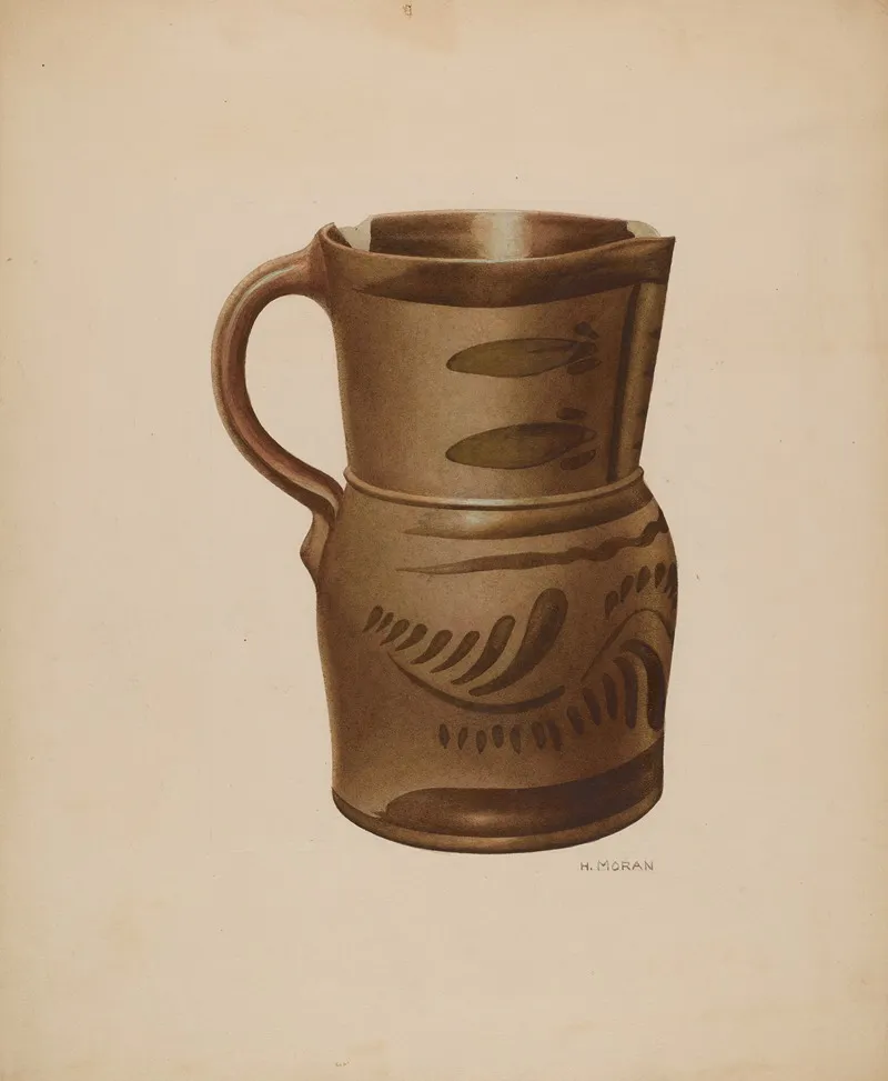 Pitcher 81 Wall Art by Henry Moran - High-Resolution Digital Print