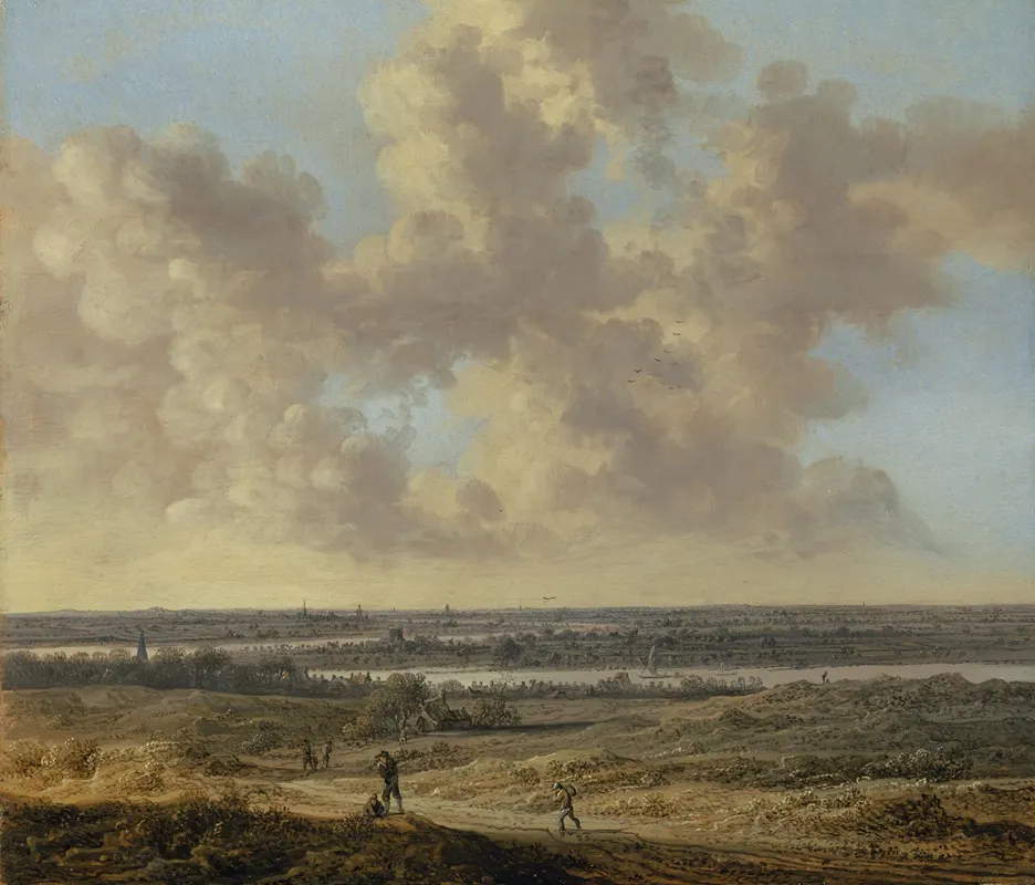 Plain With River Wall Art by Anthonie Jansz. van der Croos - High-Resolution Digital Print