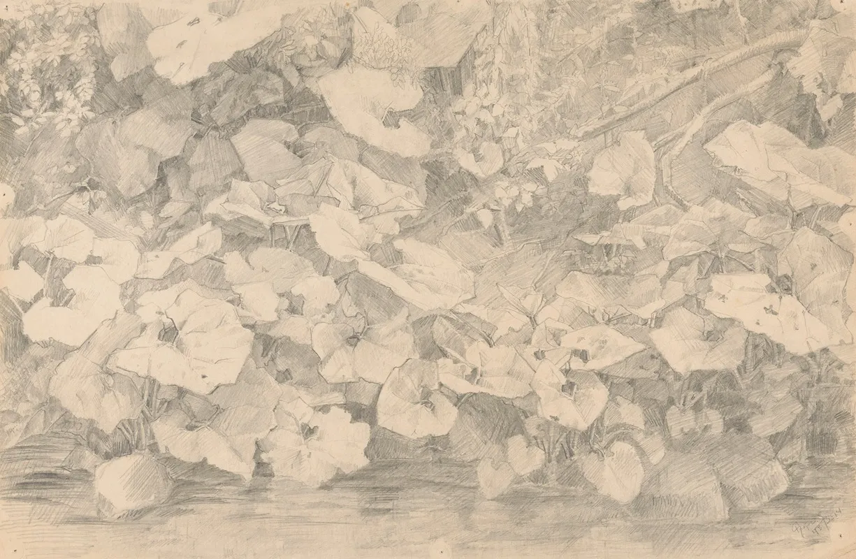 Planten Aan De Waterkant Wall Art by Reijer Stolk - High-Resolution Digital Print