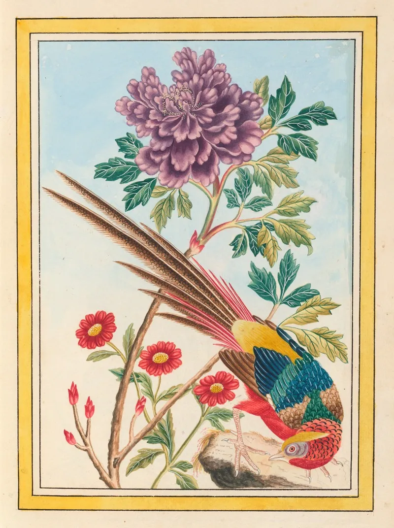 Plantes De Chine Pl 011 Wall Art by Pierre Joseph Buchoz - High-Resolution Digital Print
