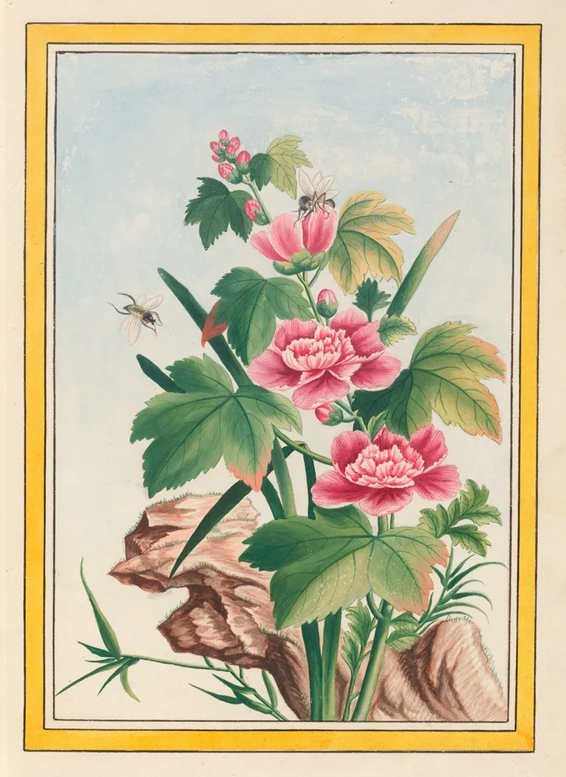 Plantes De Chine Pl 012 Wall Art by Pierre Joseph Buchoz - High-Resolution Digital Print