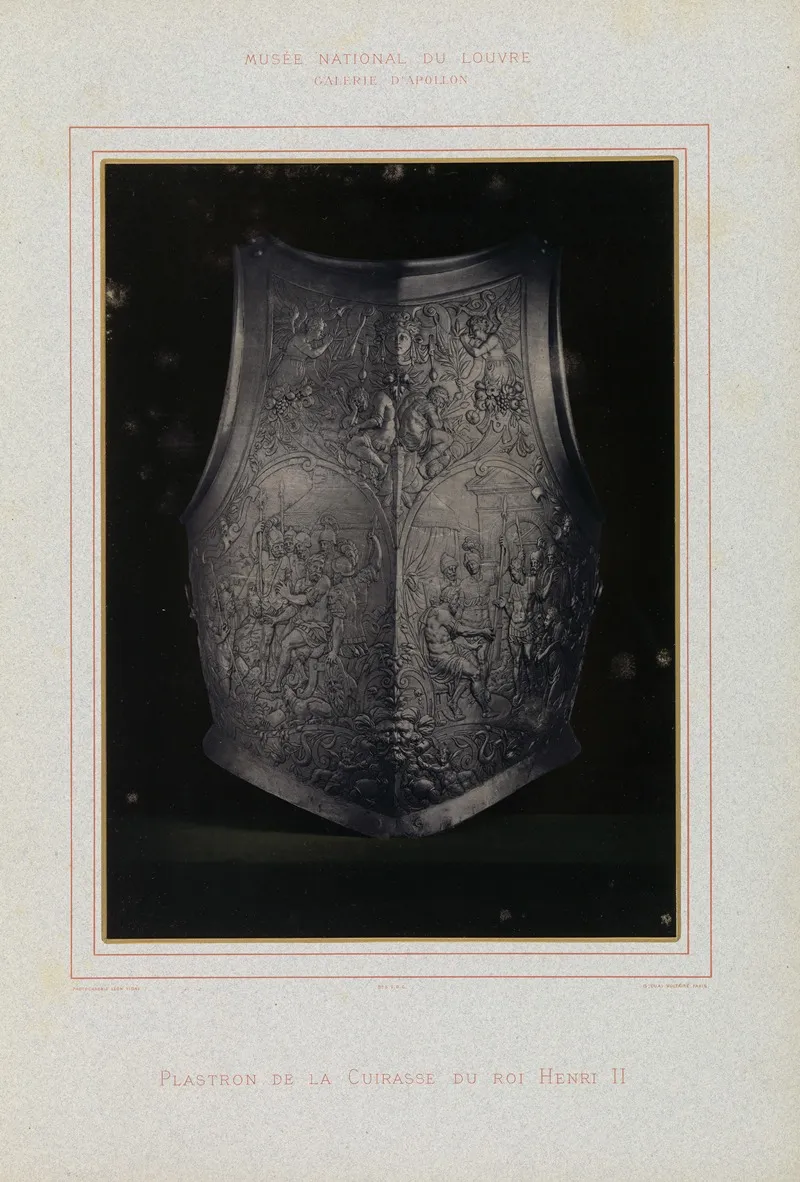 Plastron De La Cuirasse Du Roi Henri Ii Wall Art by Léon Vidal - High-Resolution Digital Print